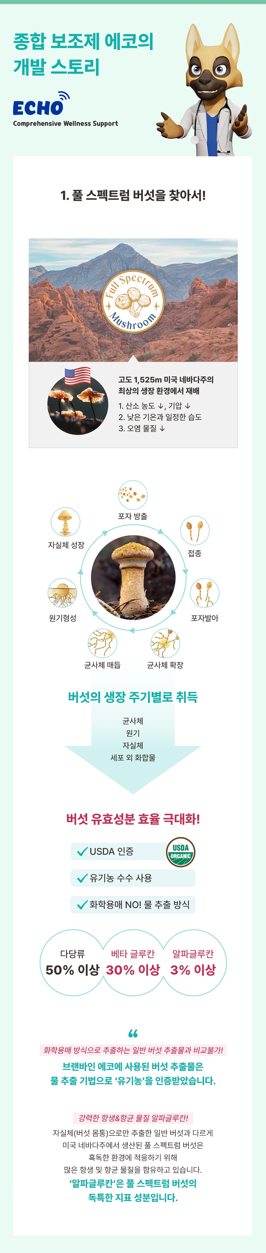 [무료배송] 브랜바인 독 종합 피부 영양제 72g 9번째