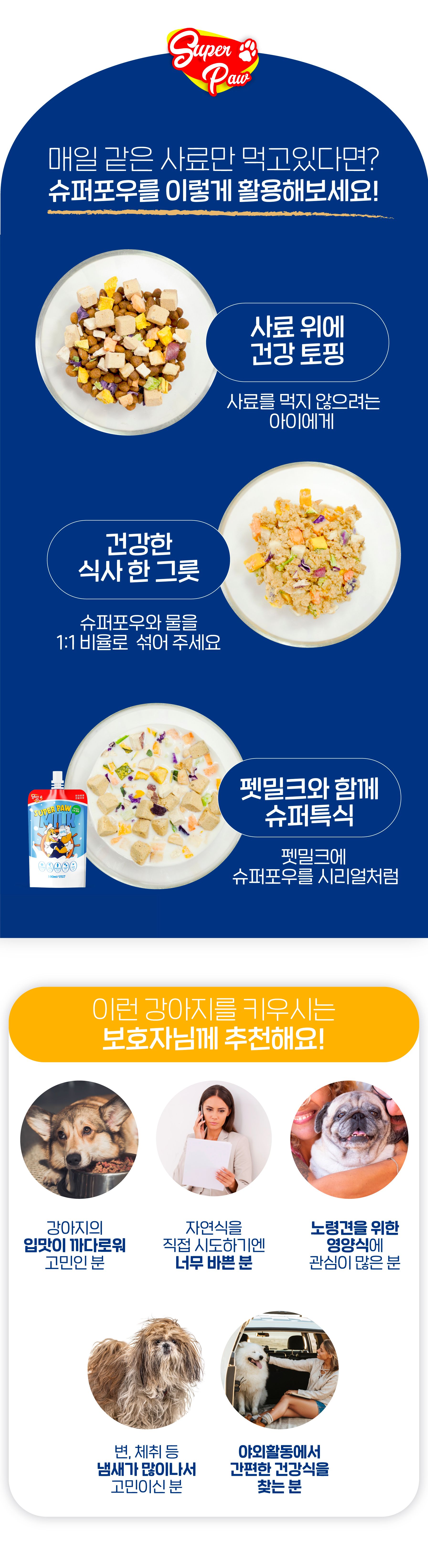 [무료배송] 슈퍼포우 독 동결건조 치킨런 180g 23번째