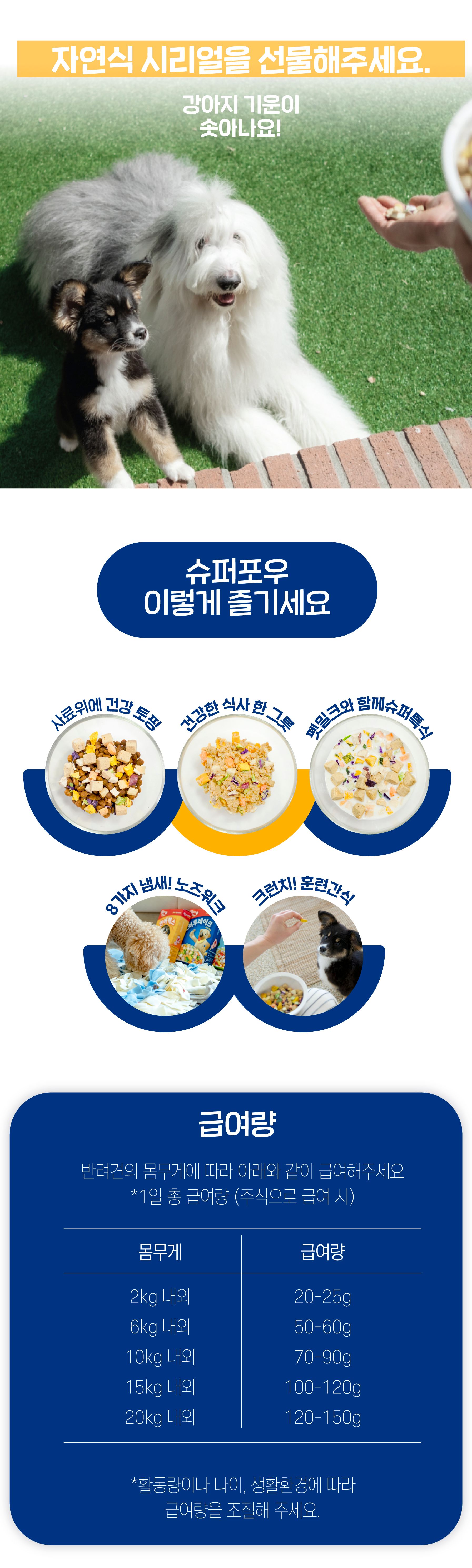 [무료배송] 슈퍼포우 독 동결건조 치킨런 180g 24번째