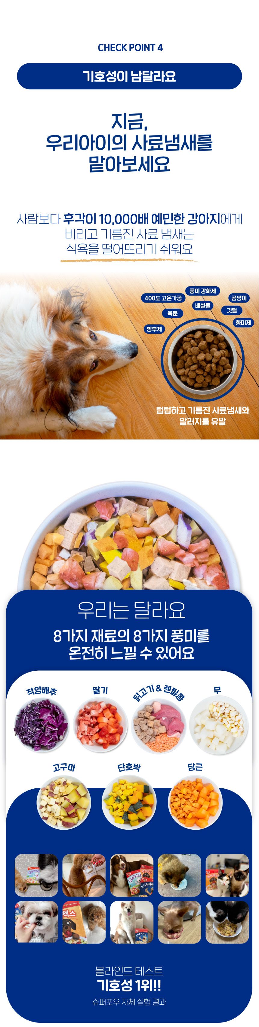 [무료배송] 슈퍼포우 독 동결건조 치킨런 180g 14번째