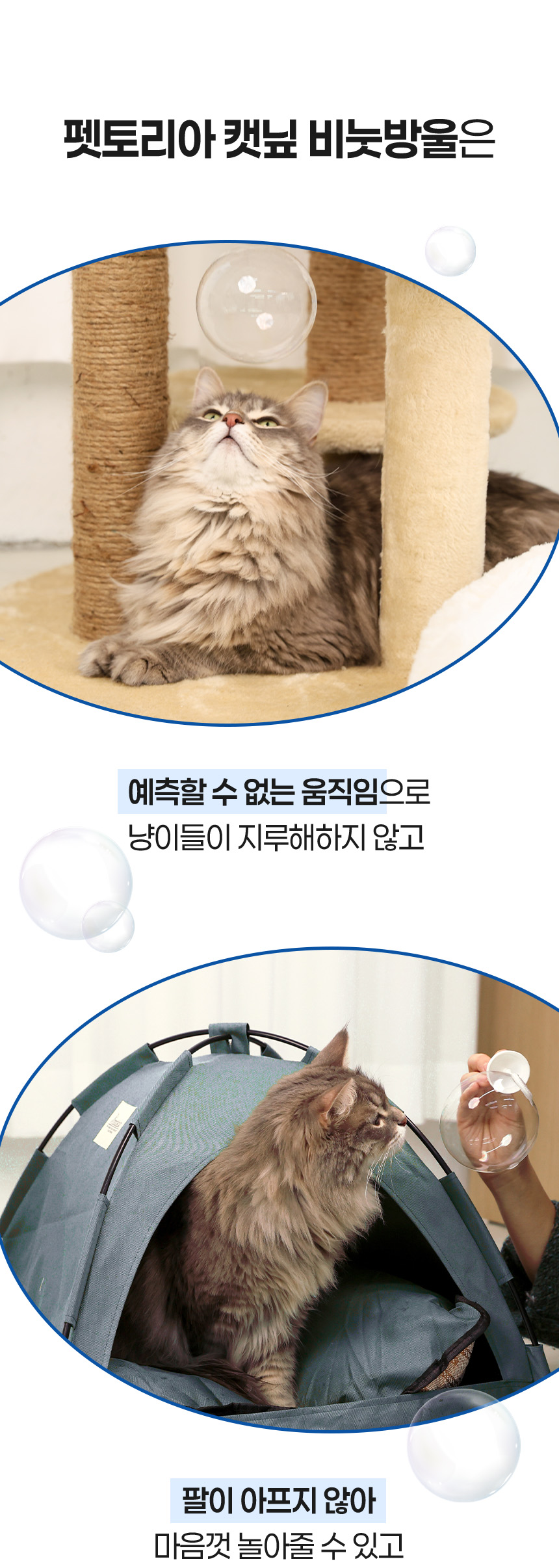 [NEW신상][무료배송] 펫토리아 무독성 고양이 장난감 캣닢 비눗방울 120ml 12번째