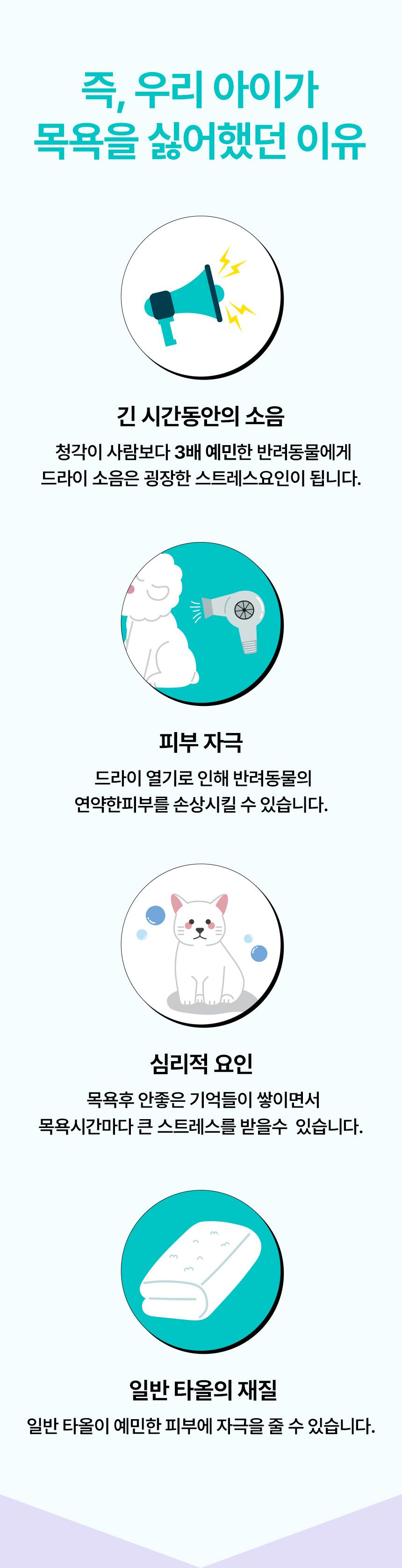 [무료배송] 펫트루 블랙홀 타올 M/XL 4번째