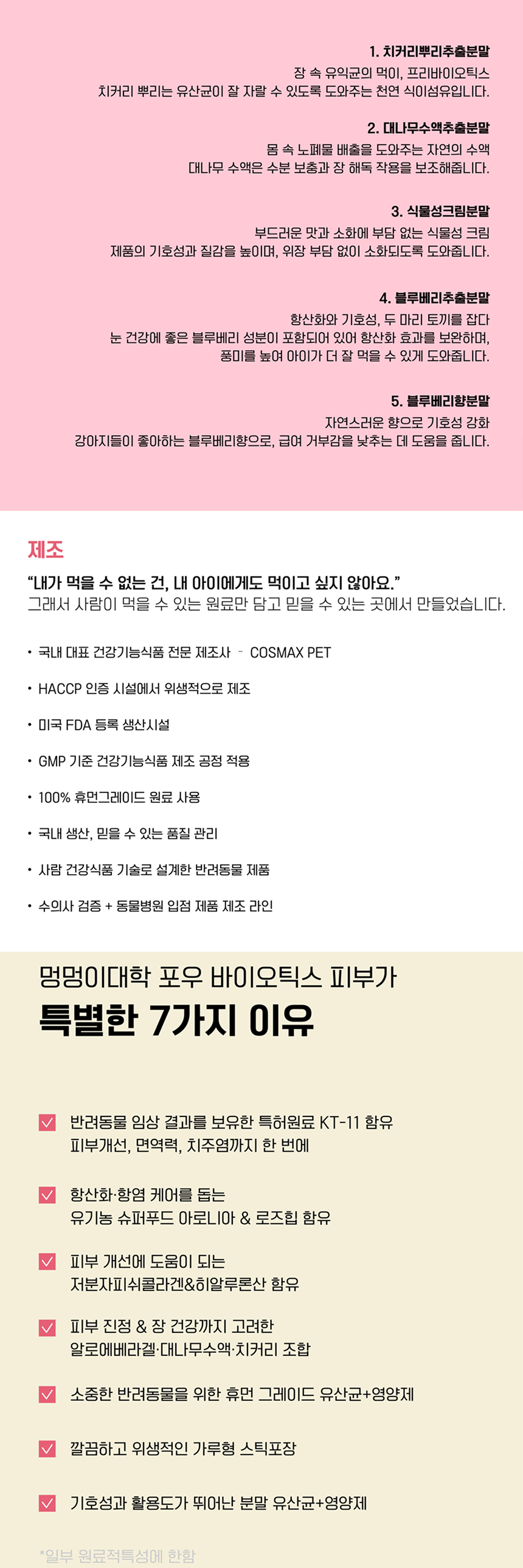 [NEW신상][무료배송] 멍멍이대학 영양제 피부건강 2g*30포 12번째