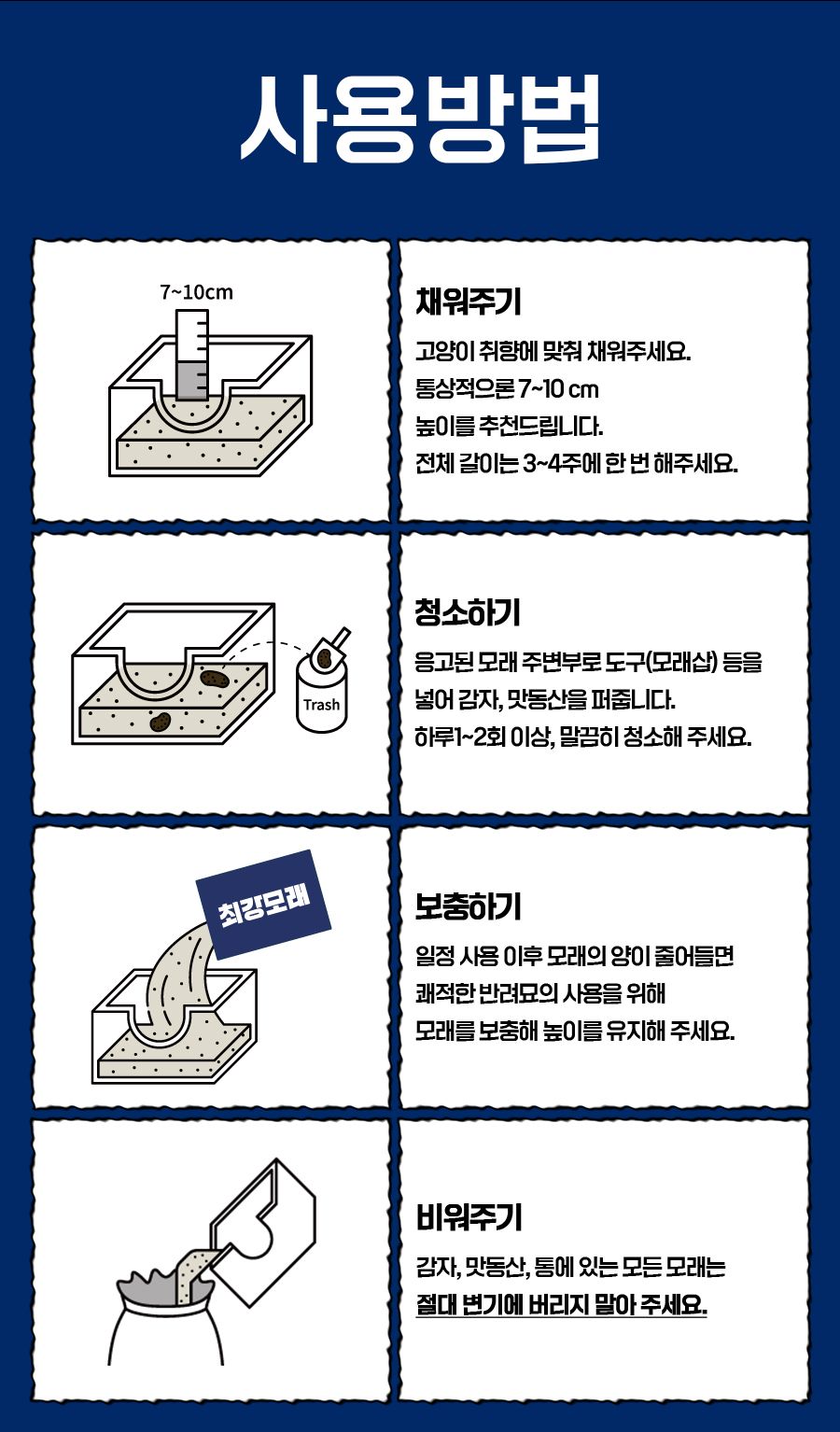 [NEW신상]최강모래 최적의 조합 B1 다양한입자 프레쉬솝 유향 6kg*3개 11번째