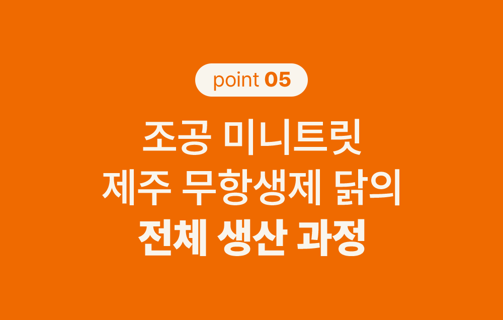 조공 미니트릿 제주 무항생제 닭 80g 23번째