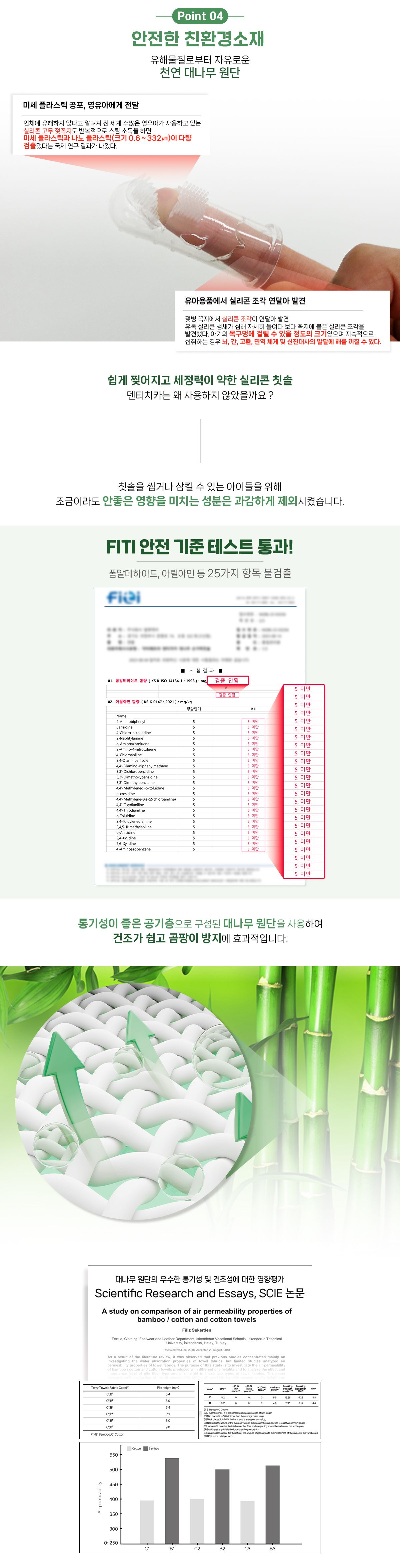 [브랜드전]닥터페트라 덴티치카 대나무섬유 손가락칫솔 8번째