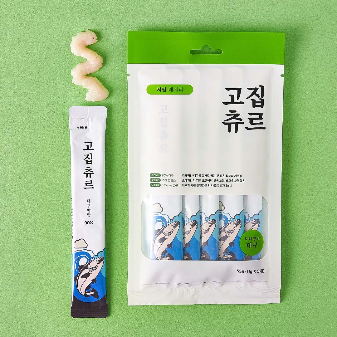 [NEW신상][체험팩] 고집츄르 캣 북태평양 대구 11g*1p 0번