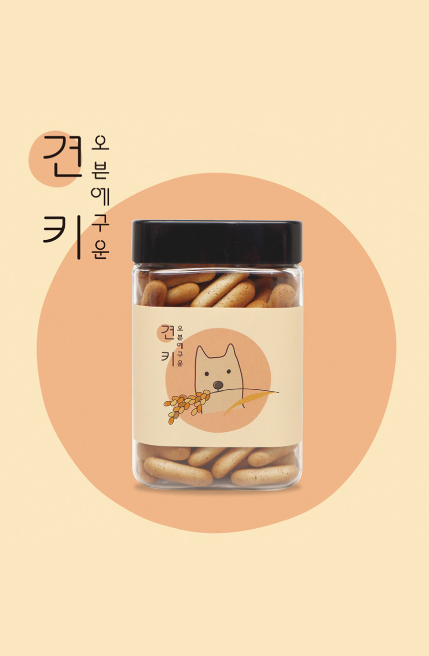[무료배송] 오븐에 구운 견키 밀웜단백질 비스킷 1kg 1번째