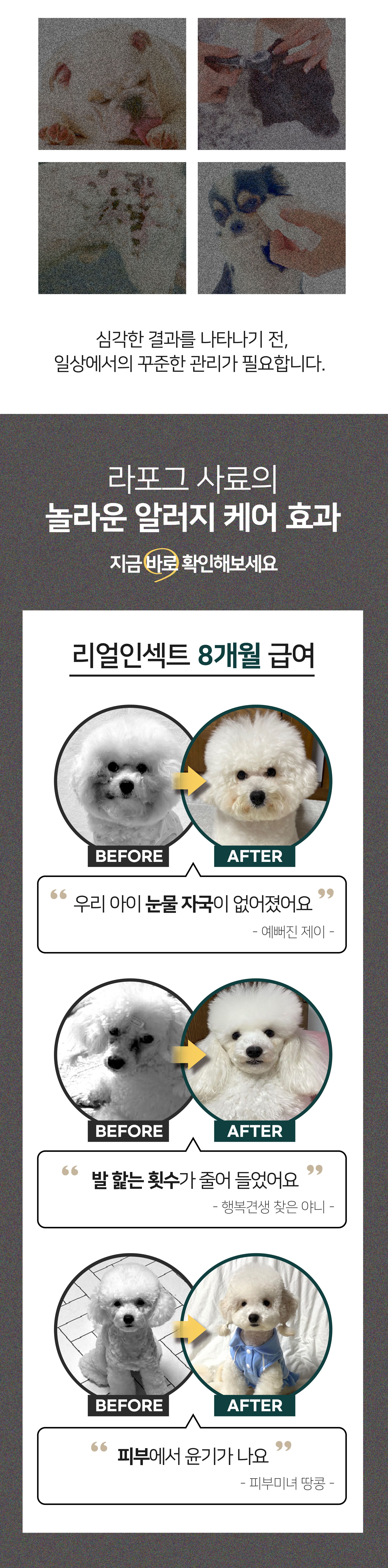 [사료샘플] 라포그 독 리얼인섹트 웨이트밸런스 50g 5번째