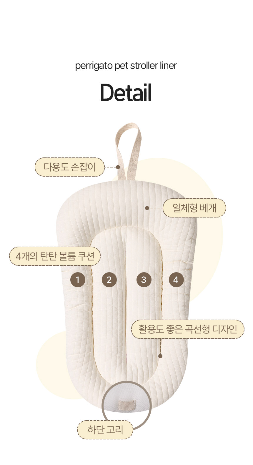 [NEW신상][무료배송] 페리가토 반려동물 유모차 라이너 14종 10번째