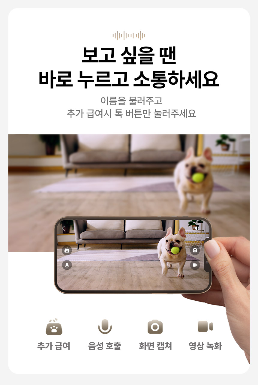 [NEW신상][무료배송] 펫킷 얌쉐어 솔로 자동 급식기 (스마트홈 카메라) 10번째