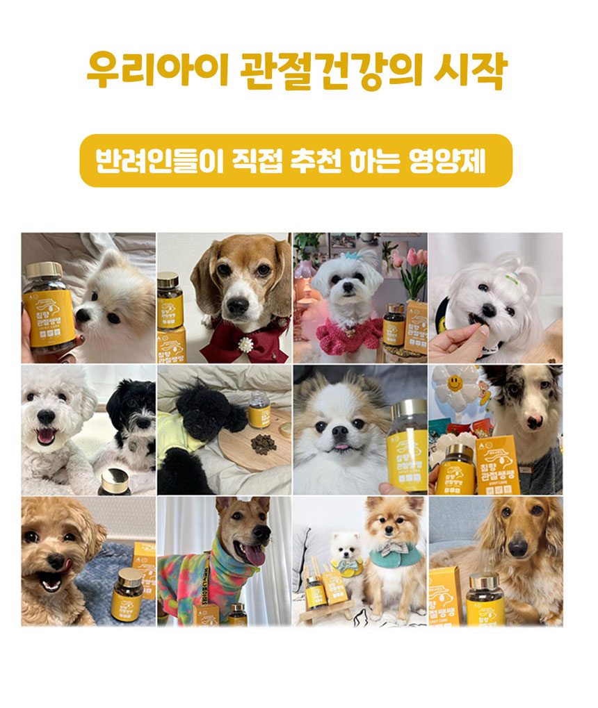 [무료배송] 댕이수랏간 침향 관절쌩쌩 70g 3번째