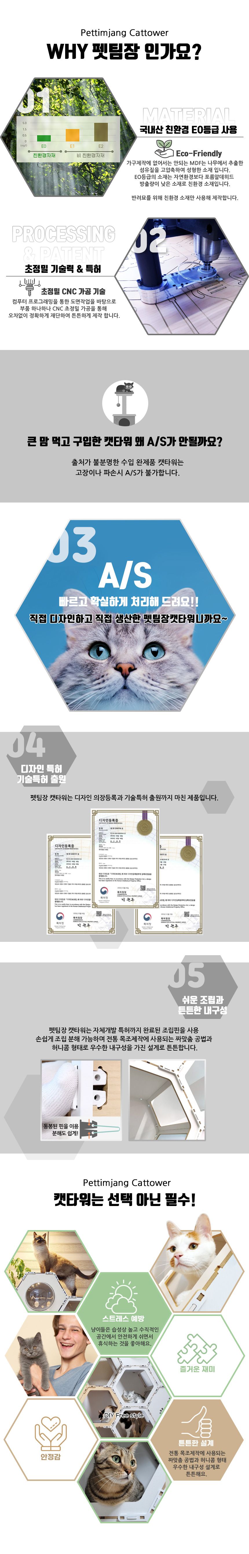 [무료배송][추가증정] 펫팀장 5단 캣타워 비치+핸드폰 거치대 랜덤증정 2번째