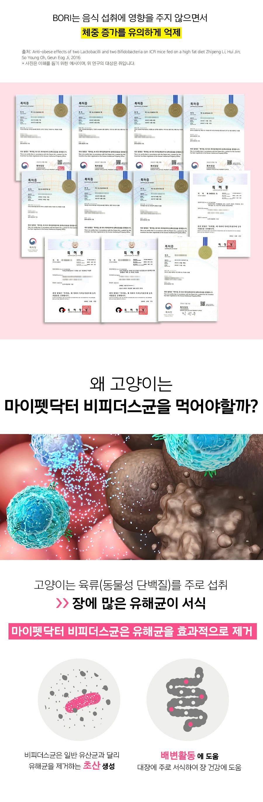 [무료배송] 마이펫닥터 펫바이오틱스 포 캣 60g 8번째