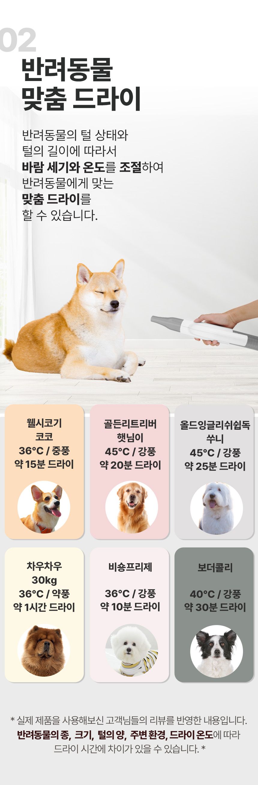 [무료배송] 코코시루 에어탱크 드라이기 (C1200PB) 9번째