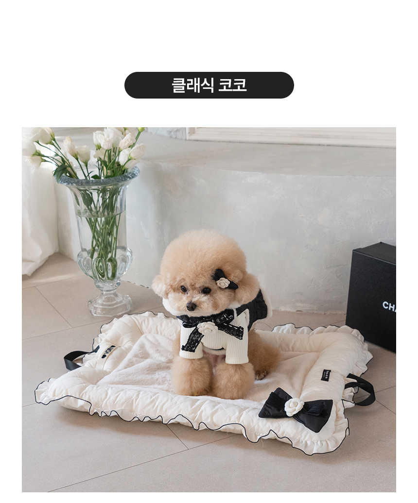 [무료배송] 펫츠앤미 핫팩 온열 매트 강아지 고양이 겨울방석 산책매트 60번째