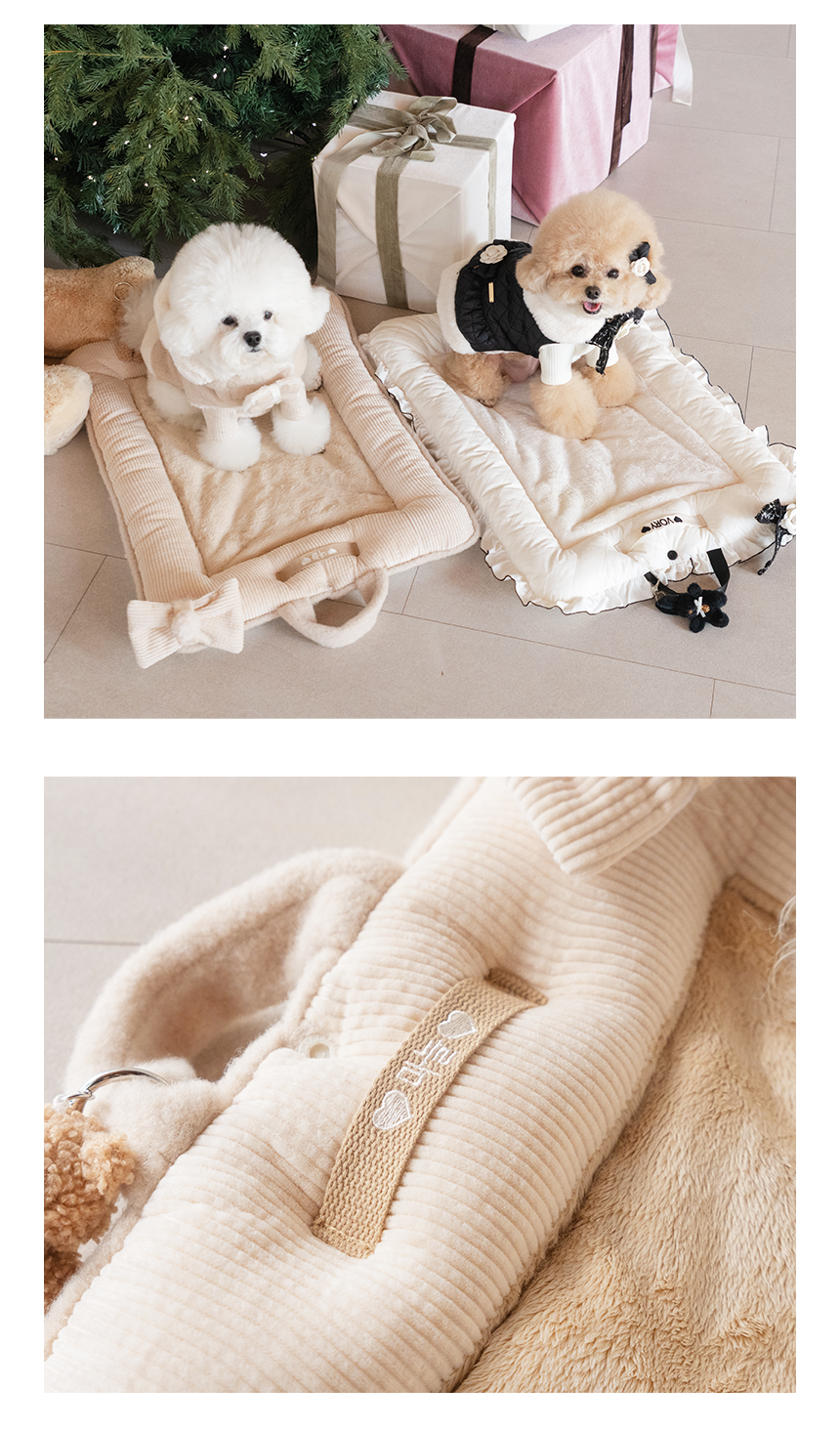 [무료배송] 펫츠앤미 핫팩 온열 매트 강아지 고양이 겨울방석 산책매트 53번째