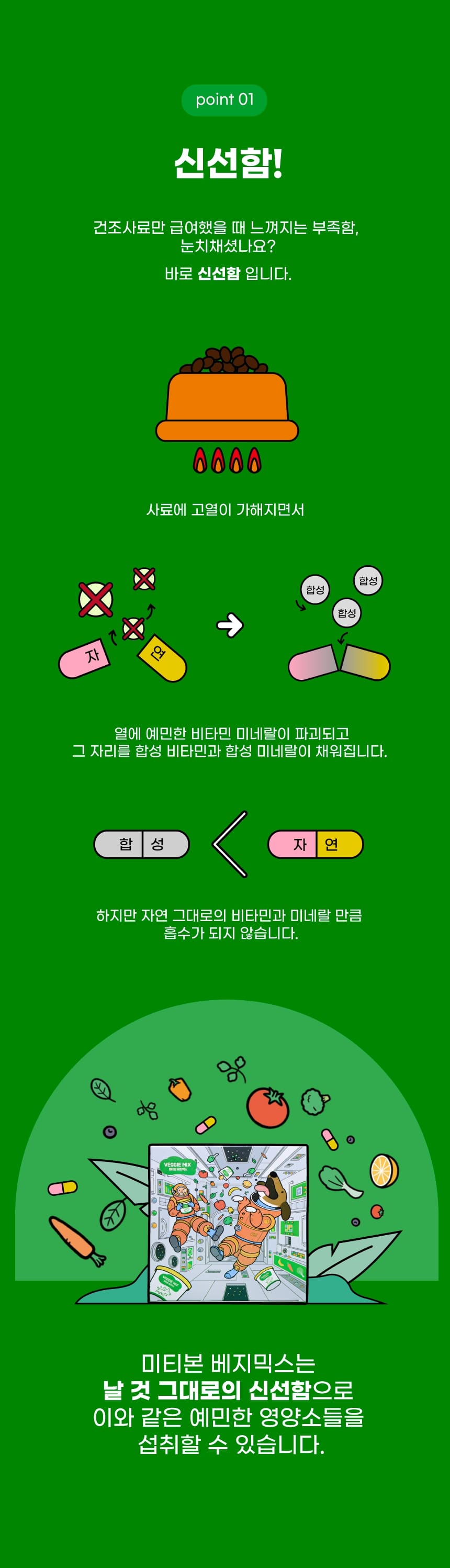 [무료배송] 미티본 독 베지믹스 야채퓨레 100g*4ea 5번째