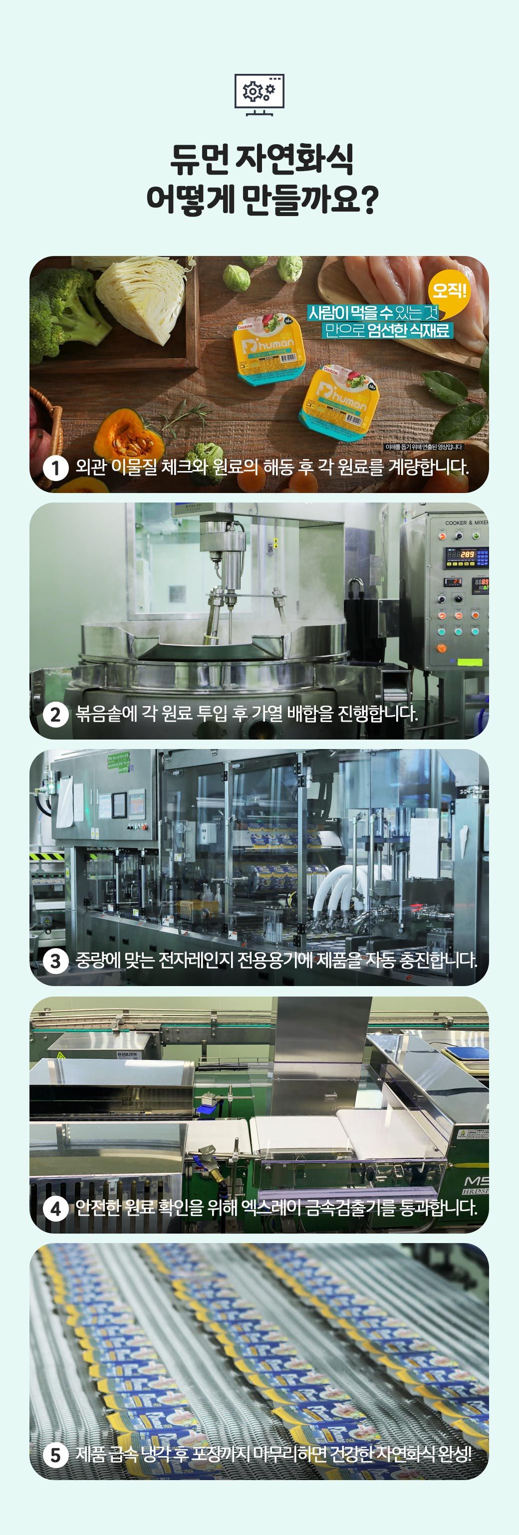 [무료배송] 듀먼 독 자연화식 닭가슴살&채소 오리지널 50g*15+1팩 15번째