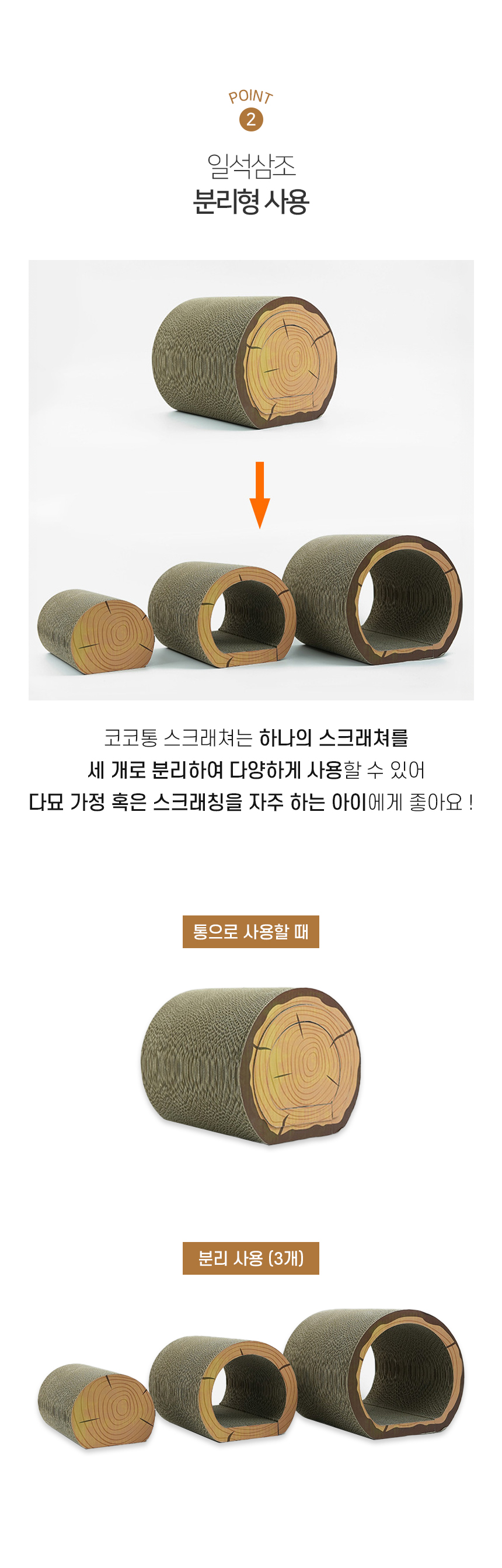 [NEW신상][무료배송] 개과천선 캣 코코통 스크래쳐 하우스 3번째