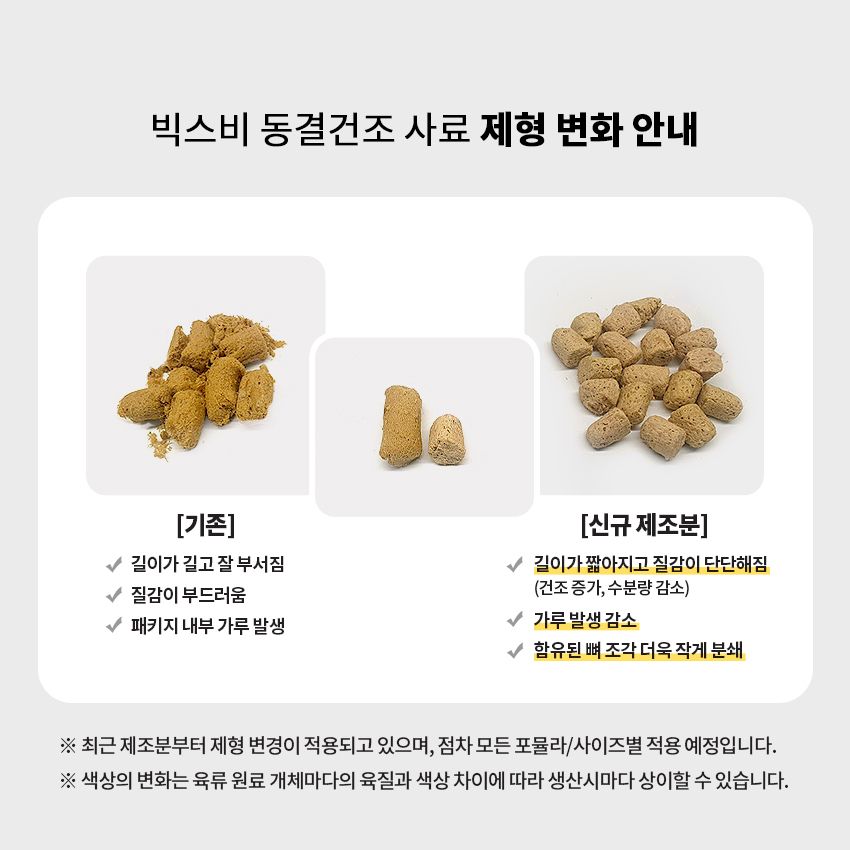 빅스비 독 러블 동결건조 돼지 737g 1번째
