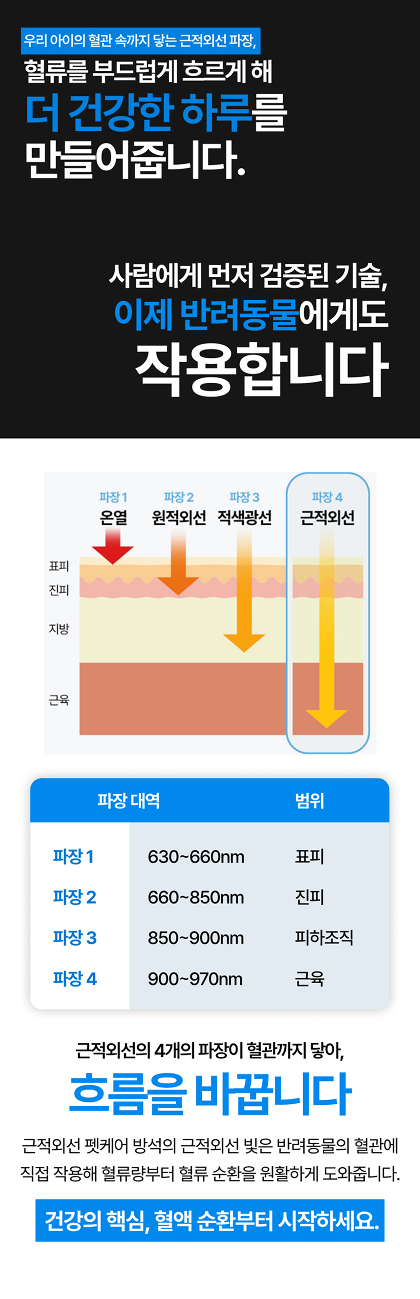 [NEW신상][무료배송] 펫더멀 4파장 근적외선 슬개골 케어 펫방석 17번째