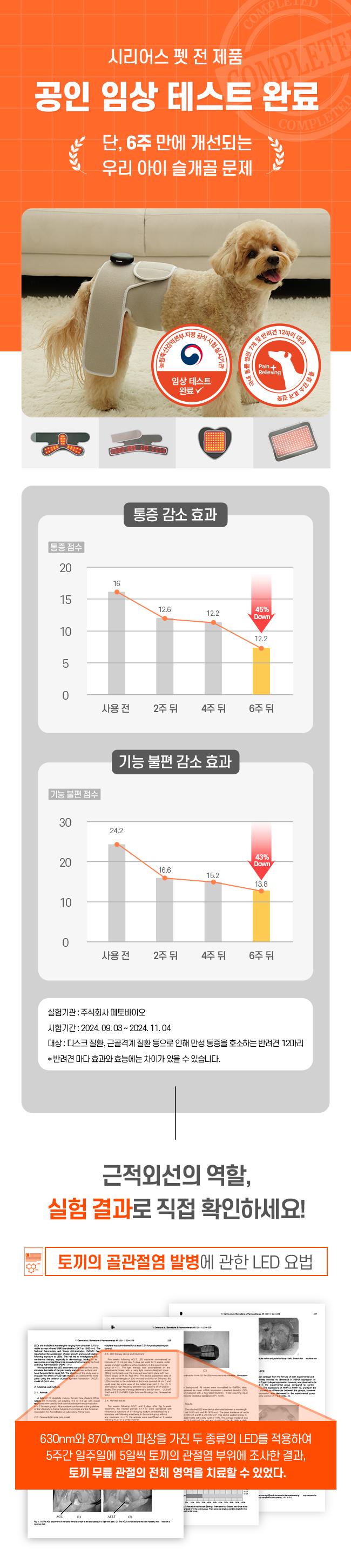 [NEW신상][무료배송] 시리어스펫 슬개골 따땃패드 프로 6번째