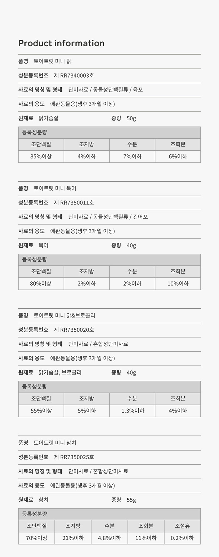 [NEW신상][무료배송] 아르르 토이트릿 미니 0.5cm 29번째