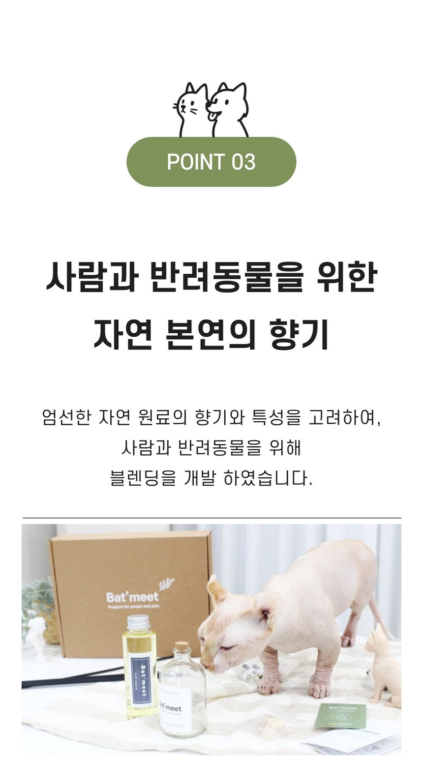[무료배송] 바트밋 고양이 강아지 디퓨저 110ml 17번째