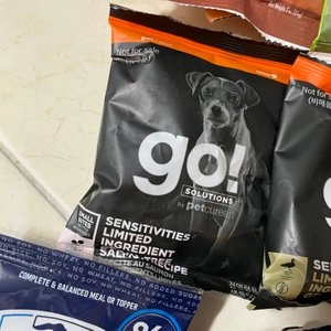 [사료샘플] go! 독 솔루션 LID 연어 레시피 스몰브리드 40g 베스트 후기 이미지