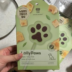 네추라 너리쉬 독 롤리포우 치즈&민트 5p 베스트 후기 이미지