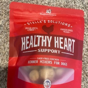 [창고대방출] [사료샘플] 스텔라앤츄이스 독 솔루션 헬씨하트 50g 베스트 후기 이미지