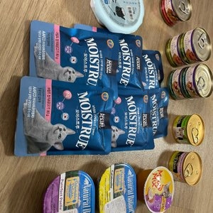 뉴트리플랜 캣 모이스트루 참치&닭고기 어덜트 파우치 80g 베스트 후기 이미지