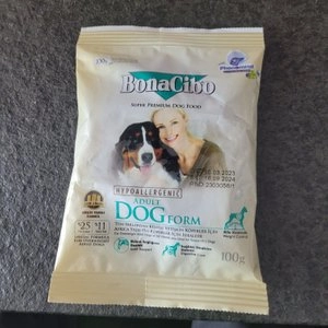 [창고대방출] [사료샘플] 보나시보 독 시니어&체중감량 라지브리드 100g 베스트 후기 이미지