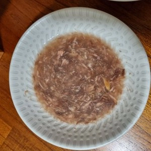 쉬바 캣 디럭스 참치흰살&도미 캔 85g 베스트 후기 이미지