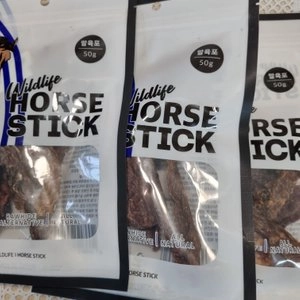 [창고대방출] 와일드라이프 독 홀스스틱 말육포 50g 베스트 후기 이미지