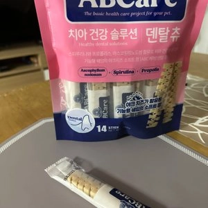 ABCare 독 덴탈껌 치아건강솔루션 덴탈츄 14p 베스트 후기 이미지
