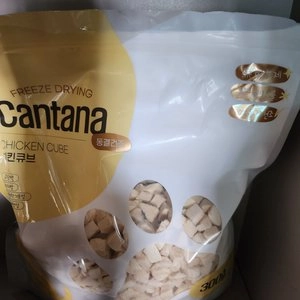 칸타나 동결건조 치킨 큐브 300g 베스트 후기 이미지