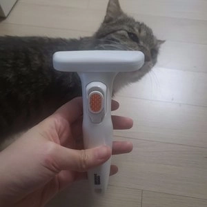 [무료배송] 옥희독희 뽀송 브러쉬 블랙/화이트 베스트 후기 이미지