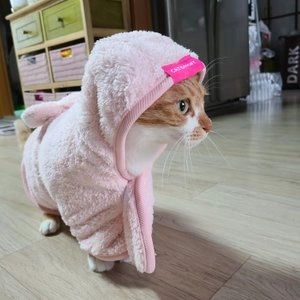 캣츠모리 물먹는 목욕가운 베스트 후기 이미지