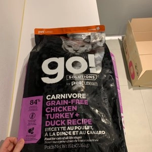 go! 캣 솔루션 카니보 그레인프리 치킨&칠면조&오리 레시피 1.36kg 베스트 후기 이미지