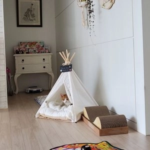 [무료배송] 쏘울펫 인디언텐트 올레이스 S-L 베스트 후기 이미지