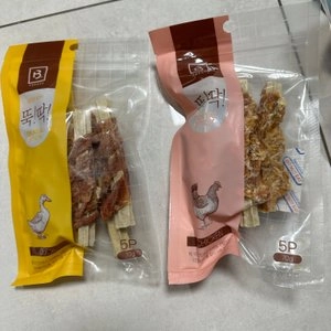 브리더랩 독 뚝딱 덴탈스틱껌 오리 5p 베스트 후기 이미지