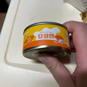 페슬러 묘설렘 내추럴 캔 닭가슴살&연어 80g  베스트 후기 이미지