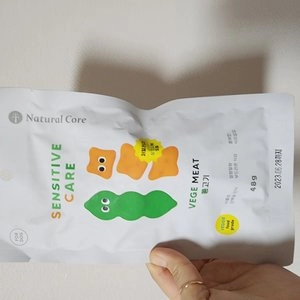 네츄럴코어 독 센시티브 케어 콩고기 48g 베스트 후기 이미지