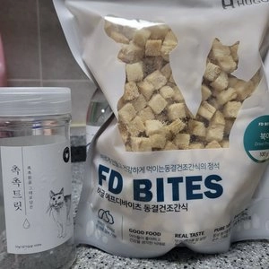 [무료배송] 허글 에프디바이츠 동결건조간식 북어 100g  베스트 후기 이미지