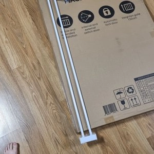 [무료배송] 아토주 마그리 고양이 방묘문 펫도어 150cm 확장패널 9/18/27/45cm 베스트 후기 이미지