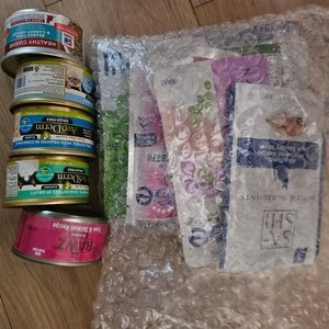 몬지 캣 스팀쿡 모셀로 참치&새우 어덜트 파우치 80g 베스트 후기 이미지