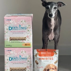 포켄스 덴티페어리 독 디스펜서 벚꽃에디션 S 80p + 미니바이츠 베스트 후기 이미지