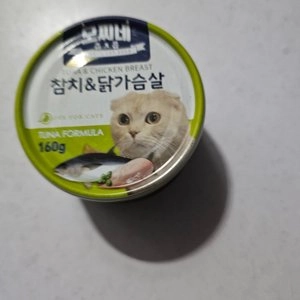 모찌네 캣 츄릅 참치&닭가슴살 캔 160g 베스트 후기 이미지